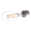 HERO-LED T10-DS-4W-WW27 Dimmable T10 E26/E27 4W Tubular Style LED Vintage Antique Filament Bulb, 40W Equivalent, Warm White 2700K, 4-Pack