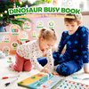 Dinosaur Toys for Kids 3-5, My Preschool Busy Book Montessori Toys for 3 4 5 6 7 Year Old Boys Girls Preschool Learning Homeschool Activities Ideal Christmas Birthday Gifts for Kids Ages 2-4 5-7