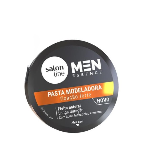 Salon Line - Linha Men (Essence) - Pasta Modeladora Forte 60 Gr - (Men (Essence) Collection - Strong Fix Styling Paste Net 2.1 Oz)