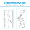 Shoulder Pulley, Pulleys for Shoulder Rehab Over Door, Exercise Pulley for Physical Therapy, Over The Door Physical Therapy System