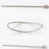 3pcs Metal Gold Hair Sticks Hairpins Shawl Forks Chopsticks Clips Barrettes Bun Cover Holder Hair Styles Circle Hair Slides Accessories