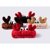 GK-O Creative Face Wash Hair Band Cute Cartoon Crab Headband Cute Funny Hair Hoop (Red)