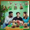 10 Pack Football Party Table Decorations First Year Down Honeycomb Centerpieces Table Topper Sign Decors for Baby Shower 1st Birthday Football Gameday Super Bowl Tailgate Sports Party Supplies