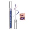 Easilydays Chameleon Liquid Glitter Thin Eyeliner, Highly Pigmented Intense Color Metallic Satin Multi-Reflective Finish Eye Liner Pencil, Waterproof Long-lasting Shimmer Eye Shadow Makeup Pen (01)