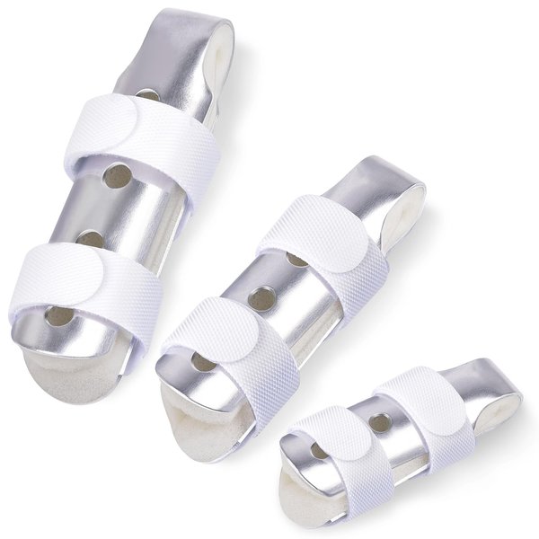 Sopito Finger Splint, 3PCS Finger Support Brace Finger Stabilizer for Broken Fingers Straightening Arthritis Knuckle Immobilization