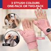 Doctor Developed Thumb Brace for Arthritis/Thumb Splint/Thumb Support for Men & Women - Trigger Thumb Spica Splint - Thumb Splint for Right Hand/Left- FDA Medical Device & Handbook (Pink, Single)