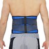 NeoTech Care Neoprene Back Brace for Optimal Support and Pain Relief - Adjustable Compression Belt for Lumbar Stability - Comfortable and Breathable Lower Back Support (Blue, Size 3XL)