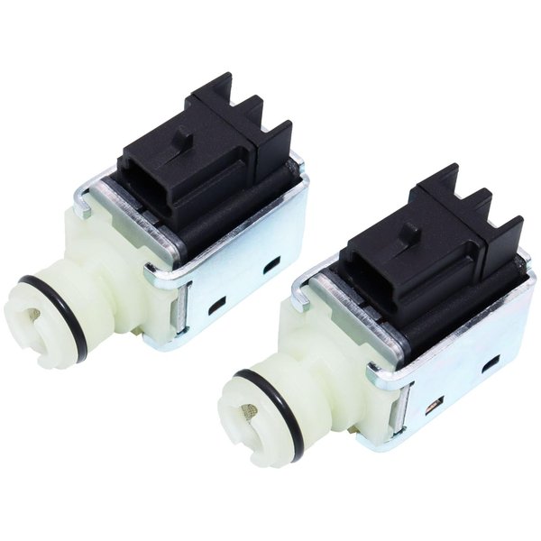 OSKYUO 4L60E 4L65E 4L70E Automatic Transmission Shift Solenoid Valve 24230298 2PCS Kit A 1-2 And B 2-3 Compatible with Chevrolet Avalanche C1500 Colorado GMC Buick Cadillac Escalade H3 Pontiac