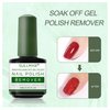 SULLMAR Nail Polish Remover for Nails 1-3 Minutes Easy and Quick Gel Remover for Nails Gel Nail Polish Remover removedor de esmalte Gel 16ml (Nail Polish Remover)