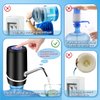 Water Dispenser for 5 Gallon Bottle, Electric Water Pump for 5 Gallon Jug with Switch and USB Charging, Portable Automatic Water Jug Dispenser for Camping, Travel, Home, Kitchen, Office