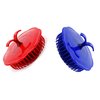 Little Dreams Hair Scalp Brush for Hair to Remove Dandruff, Shower Shampoo Scalp Brush Scalp Massage Brush Pack of 2 (Blue & Red)