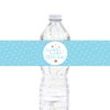 Andaz Press Twinkle Twinkle Little Star Baby Blue Baby Shower Collection, Water Bottle Labels, 20-Pack
