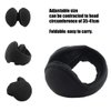 Metog Primitive Wing Winter Foldable Polar Fleece EarMuffs Black