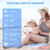 Little Bo Baby Portable Bottle Warmer Set, Universal Compatible, Quick & Easy Warming, 4 Temperature Settings, Upgraded Design, BPA Free, Baby Bottle Warmer