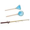 LAFEINA Mini Fishing Rod Net Tools Accessories for 1/6 1/12 Dollhouse Toys 1:10 RC Rock Crawler Axial SCX10 90046 Wraith Yeti TF2 D90 D110 Traxxas TRX-4 Decoration (Blue)