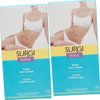 Surgi Body Wax Strips, 14 Double Sided Strips (with Soothing Gel for Soft, Smooth, Silky, Hair-free skin up to 6 weeks!) x 2 Pack