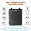Giecy Portable Voice Amplifier, 30W 2800mAh Bluetooth Rechargeable Personal Voice Amplifier with Microphone Headset, PA System Speaker for Multiple Locations Classroom, Meetings and Outdoors