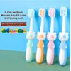 PROBUSINES-Kids Toothbrushes 8 Pack,Soft Bristle Toothbrushes for Kids 3-12 Years Old, Cute Multicolor Boys Girls Toothbrushes,Clean Kids Teeth Bristles Not Easy to Shed