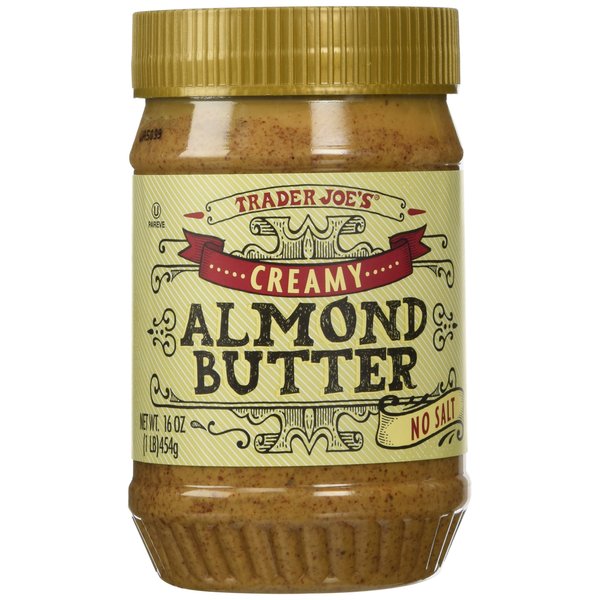 Trader Joe's Creamy Almond Butter No Salt 16 Oz