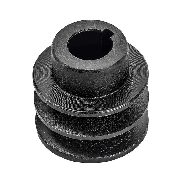 Fuerduo Double Groove V-Belt Pulley for 20mm Bore Shaft 168F/170F Gas Engine
