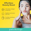 Patchology "Illuminating FlashMasque Facial Sheet Mask - Men & Women Face Masks Skincare Sheet for Brightening, Moisturizing & Hydrating Skin in 5 Minutes - Best Face Sheets Moisturizer (4 Count)