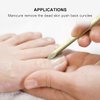 Orange Sticks for Nails, 200pcs 4.5 inch Wooden Cuticle Pusher Sticks Orange Wood Stick Nails for Manicure & Pedicure Nail Wooden Sticks Remover Manicure Pedicure Tool