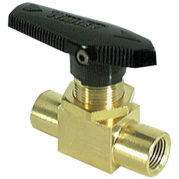 Allstar Performance ALL48010 1/8" NPT Inlet/Outlet Manual Brake Shut-Off Valve