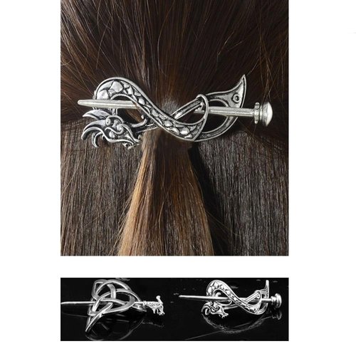 Leadigol Hairpin Fashion Simple Vintage Hair Fork Hair Insert Ponytail Holder For Women Hair Accessorie