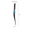 Cricket Stylist Xpressions Professional Stylist Hair Styling Razor for Cutting, Thinning, Texturizing, 6 Stainless Steel Razor Blades Included, Greyzilla