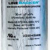Supco Capacitor Round Dual Run 30 + 4 uf 370/440 Volts for HVAC Motors Compressors LCD30+4X440R Linebacker