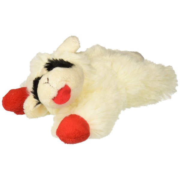 Multipet Lamb Chop Dog Toy 1 CT (Pack of 18)