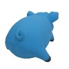 DoggyChewy Latex Smiling Pig Design Dog Toy (Blue)