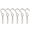Kuuqa Swivel Hooks Clips for Hanging Wind Spinners Wind Chimes Crystal Twisters Party Supply(6 Pack)