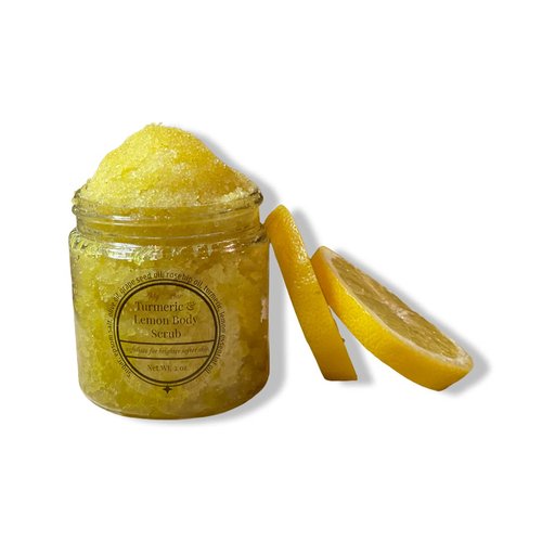 MyKBar Turmeric & Lemon Body Scrub for Dark marks