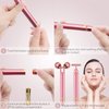 HEYFYV Face Massager Kit 3D Face Roller Massager T Shape Facial Massager Set Electric Skin Massager Tool