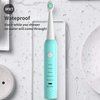 Sonic Electric Toothbrushes for Kids-5 Modes with Smart Timer, Waterproof USB Charging Rechargeable Ultrasonic Toothbrushes, 4 Replacement Brush Heads, Adults Power Toothbrush, Dentists Recommend