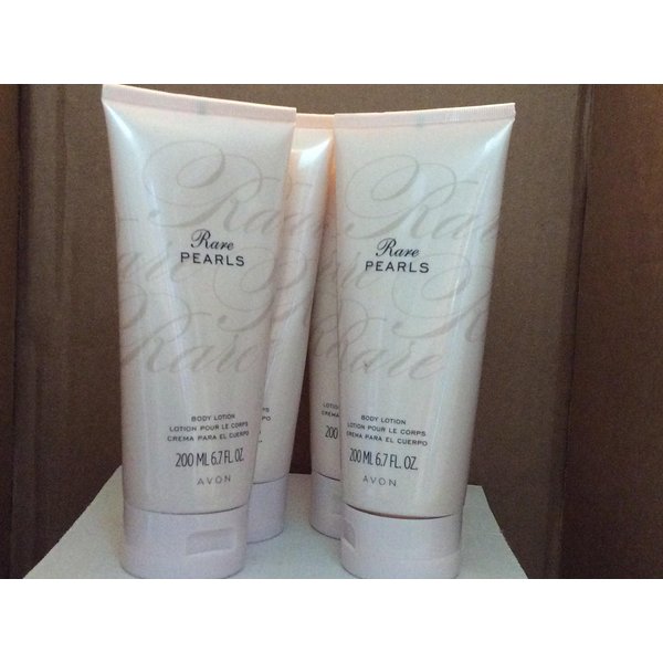 Rare Pearls Body Lotion lot 4 pcs