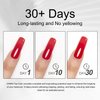 VENALISA 2Pcs 15ML No Wipe Gel Top coat and Base Coat Set - Long-Lasting High Gloss Shiny Tempered Top coat, Soak Off U V Lamp Clear Gel Nail Polish Kit
