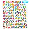 100 PCS Pool Summer Water Gun Temporary Tattoos Sticker Beach Themed Birthday Party Decorations Favors Supplies Gifts Girls Boys Water Game Cute Tattoo Songkran Festival School Reward