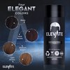 ELEVATE Hair Fibers for Thinning Hair (BLACK) 100% Natural & Undetectable Keratin Hair Fibers to Instantly Thicken Thinning & Balding Hair in 30 sec for Men & Women - Natural Hair Loss Concealer 28g