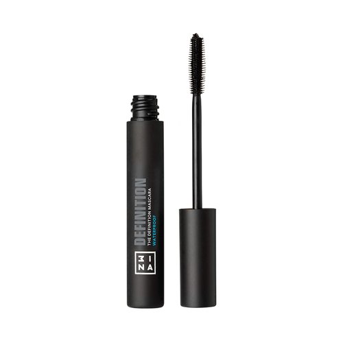 3INA The Definition Mascara Waterproof 900 - Water Proof Black Mascara for Sensitive Eyes - Cruelty Free, Vegan Makeup - Defining, Lengthening, Curling Eyelash Mascara for Long Lashes - 0.3 Fl. Oz
