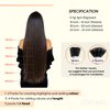 DIYOMO I Tip Hair Extensions - Human Hair, 18/613 Dark Blonde Highlighted Bleach Blonde 14 Inch I Tip Hair Extensions For Women Soft & Natural Itip Hair Extensions Itip Human Hair Extensions 50G/70S