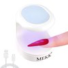 MEKK Mini UV Light for Gel Nails UV Light for Nails Innovative One Finger UV LED Nail Lamp 16W UV Nail Lamp Portable LED Nail Lamp Professional Nail Dryer for Nail Art Tools(Blue)