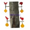 Air Gun Spinner Target 4 Pcs Set Tree Standing Shooting Targets Goat, Rooster, Piegon, Boar Four in One