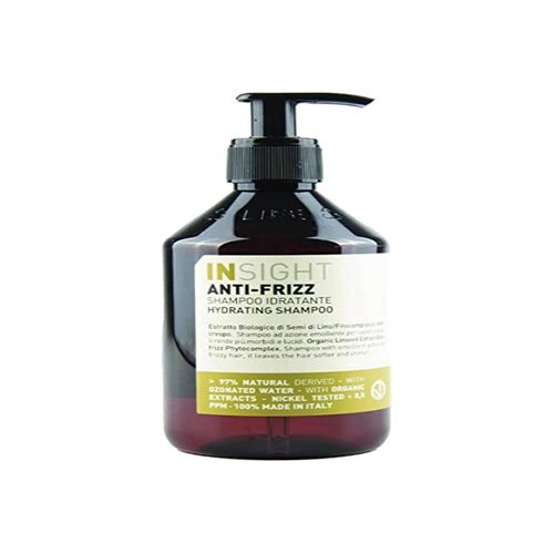 INSIGHT Clean Beauty Moisturizing Shampoo, Anti-Frizz Hydrating Shampoo, Vegan, 13.5 fl oz