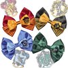 Harry Potter Hogwarts School Gryffindor House Crest Hair Bow