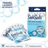SinkSuds Laundry Detergent | Travel Size Liquid Soap | TSA Compliant | Safe For All Fabrics | 8 Packets