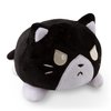 TeeTurtle - The Original Reversible Cat Plushie - Tuxedo - Cute Sensory Fidget Stuffed Animals That Show Your Mood