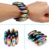 Cool Fidget Spinners Pack Toys Set Gifts for Kids Adults, Finger Fidget Magnetic Rings Gear, Hand Spinner Metal, Hematit Science Kit Magnets, Stress Relief Anti Anxiety ADHD Autism Party Favors