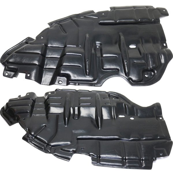 Garage-Pro Engine Splash Shield Set Compatible with 2015-2017 Toyota Camry Front, Driver and Passenger Side